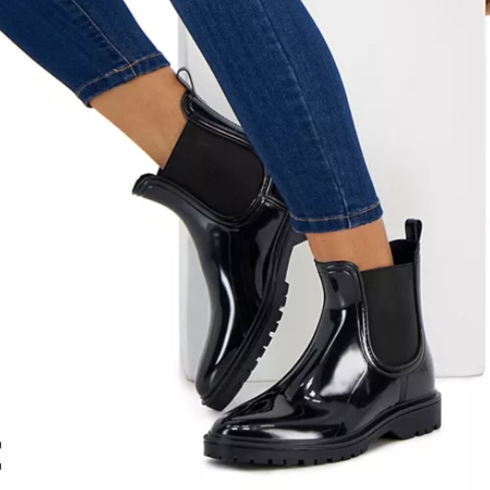 I.N.C. International Concepts Women's Rylien Rain Boots 7
